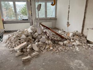 Entkernung in Baiersdorf