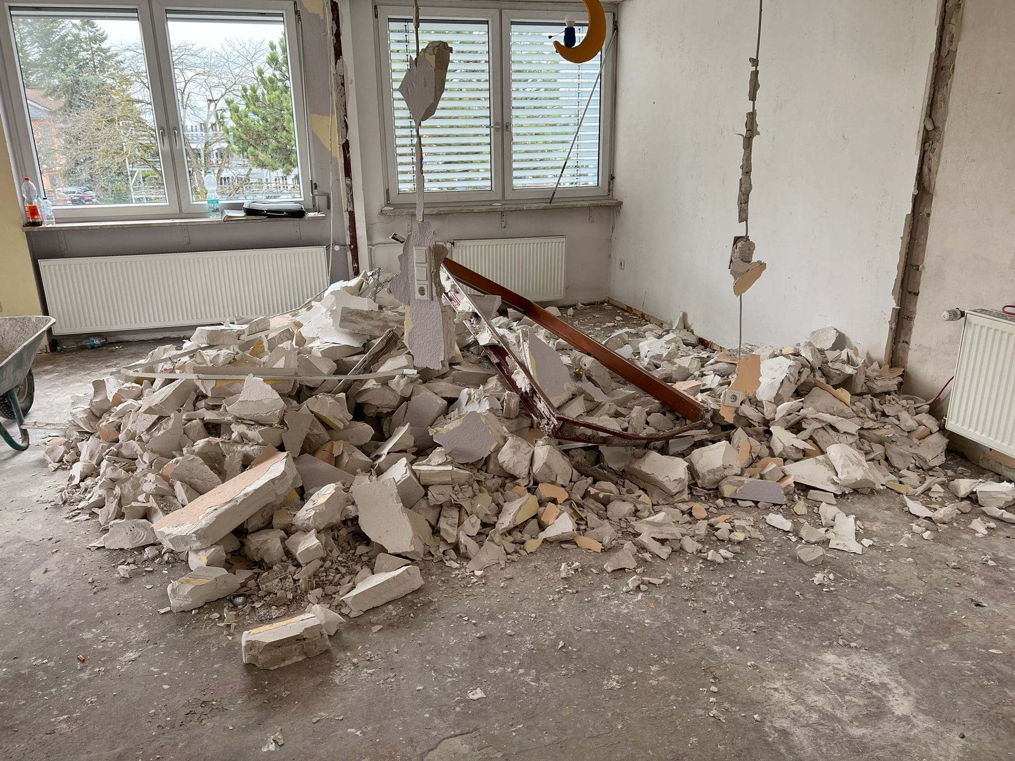 Entkernung in Baiersdorf